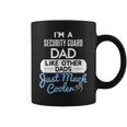 Cool Fathers Day Security Guard Dad Coffee Mug