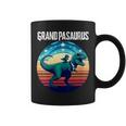 Cool Grandpasaurus Father's Day Trex Little Son Grandfather Coffee Mug