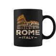 Coolintage Roma Italia Coliseo Souvenirs Roma Italia Cuello Taza de café