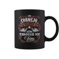 Cornejo Blood Runs Through My Veins Vintage Family Name Coffee Mug