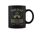 This Is My Country Music Concert Nashville Tennessee Vintage Coffee Mug