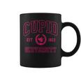 Cupid Est University Happy Valentines Day Love Vintage Retro Coffee Mug