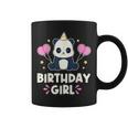 Cute Birthday Girl Kawaii Panda Graphic Coffee Mug