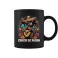 Cute Donkey Cinco De Mayo Mexican Party Guitar Music Apparel Coffee Mug