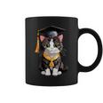 Cute Graduation Cat Colorful Kitty Kitten Grad Celebration Coffee Mug