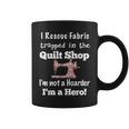 Cute Quilter Idea For Mom Quilting Fabric Quarters Coffee Mug