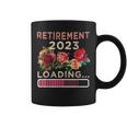 Cute Retirement 2023 Loading Retired Countdown Retiring Coffee Mug