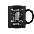 Cute Wolf For Girls Just A Girl Who Loves Wolves Coffee Mug