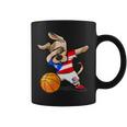 Dabbing Dog Puerto Rico Basketball Fans Jersey Sport Lovers Coffee Mug