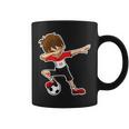 Dabbing Soccer Boy Egypt Egyptian Flag Jersey Coffee Mug