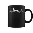 Dachshund Dog Heartbeat Pulse Coffee Mug