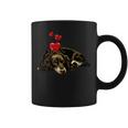 Dachshund Dog With Heartintage Dog Motif Women's Tassen