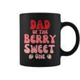 Dad Of The Berry Sweet One Strawberry Birthday 1St For Girl Coffee Mug