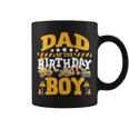 Dad Of The Birthday Boy Excavator Construction Truck Coffee Mug