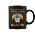 Be A Dadicorn Unicorn Dad Fathers Day Coffee Mug
