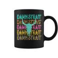 Damn Strait Wild West 90S Bulls Skulls Damn Strait Western Coffee Mug