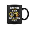 Darten Und Bier Darum Bin Ich Hier Darts Player Tassen