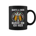 Darts Und Bier Darum Bin Ich Hier Dartspieler Tassen