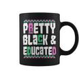 Dashiki Pretty Black And Educated African Pride Heritage Coffee Mug