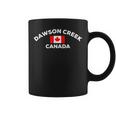 Dawson Creek Canada Canadian Flag City Maple Leaf Canuck Coffee Mug