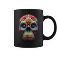 The Day Of The Dead Dia De Los Muertos Calavera Sugar Skull Coffee Mug