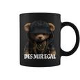 Desmiregal Des Mir Egal Teddy Slogan Tassen