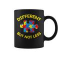 Different But Not Less Autism Awareness Puzzle Coffee Mug