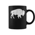 Distressed Buffalo Retro Bison Animal Lover Dad Coffee Mug