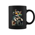 Dj Cat In Sunglasses Cat Dj Cat With Headphones Boombox Coffee Mug