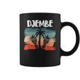 Djembe African Drum Drummer Retro Drumming Djembe Player Coffee Mug