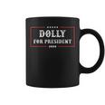 Dolly For President 2024 Retro Dolly Coffee Mug