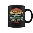 Don't Let The Hard Days Win Motivational Gym Fitness Workout Coffee Mug