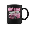 Don't Worry Daddy's On His Way Donald Trump Pink 2024 Coffee Mug