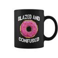 Donut Glazed And Confused Pink Donuts Lover Coffee Mug