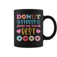Donut Stress Just Do Your Best Test Day Teacher Student Coffee Mug