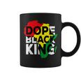 Dope Black King African American Melanin Dad Black History Coffee Mug