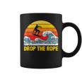 Drop The Rope Wakesurf Wakesurfing Boat Lake Surf Coffee Mug