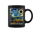 Eagle Pass Texas Total Solar Eclipse 2024 Starry Night Coffee Mug