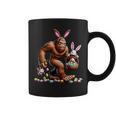 Easter Bigfoot With Bunny & Egg Basket Festive Celebration Coffee Mug