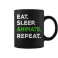 Eat Sleep Animate Repeat Animator Animation Lovers Coffee Mug