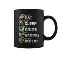 Eat Sleep Anime Gaming Repeat Japan Kawaii Manga Anime Coffee Mug Eat Sleep Anime Gaming Repeat Japan Kawaii Manga Anime Coffee Mug