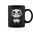 El Oso Panda Enfadado No Es Feliz Taza de café