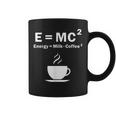 EMc Energy Is Milk And Coffee Formula Science Coffee Mug