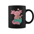 Me Encantan Los Fideos Y El Axolotl Kawaii Anime Kawaii Taza de café