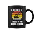 Endlich 6 Builder 6Th Birthday Digger Tassen