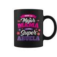 Eres La Mejor Mamá Y Una Super Abuela Mejor Mamá Super Abuela Cuello Taza de café