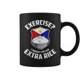 Exercise I Thought You Said Extra Rice Philippines Flag Coffee Mug