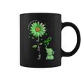 Faith Hope Love Sunflower Elephant Mental Health Awareness Coffee Mug