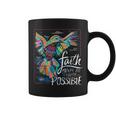 Faith Make All Things Are Possible Hummingbird Christian Coffee Mug