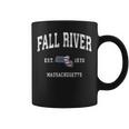 Fall River Massachusetts Ma Vintage American Flag Coffee Mug